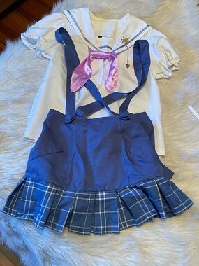 Love Live! School Idol Project Nico Yazawa Unidolized Marine cosplay